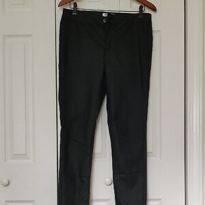 FRANKIE Black Wax Coated Skinny Jeans